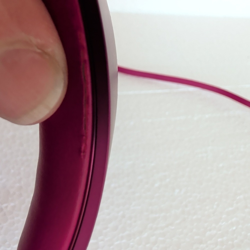 Rare Sony‎ MDR-100A Bordeaux Pink Wired Headphones Tested Working **Read** - Picture 8 of 12